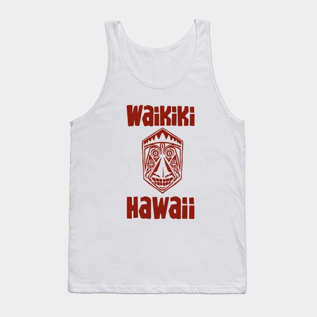 Hawaii TShirt Tank Top by Marcomix